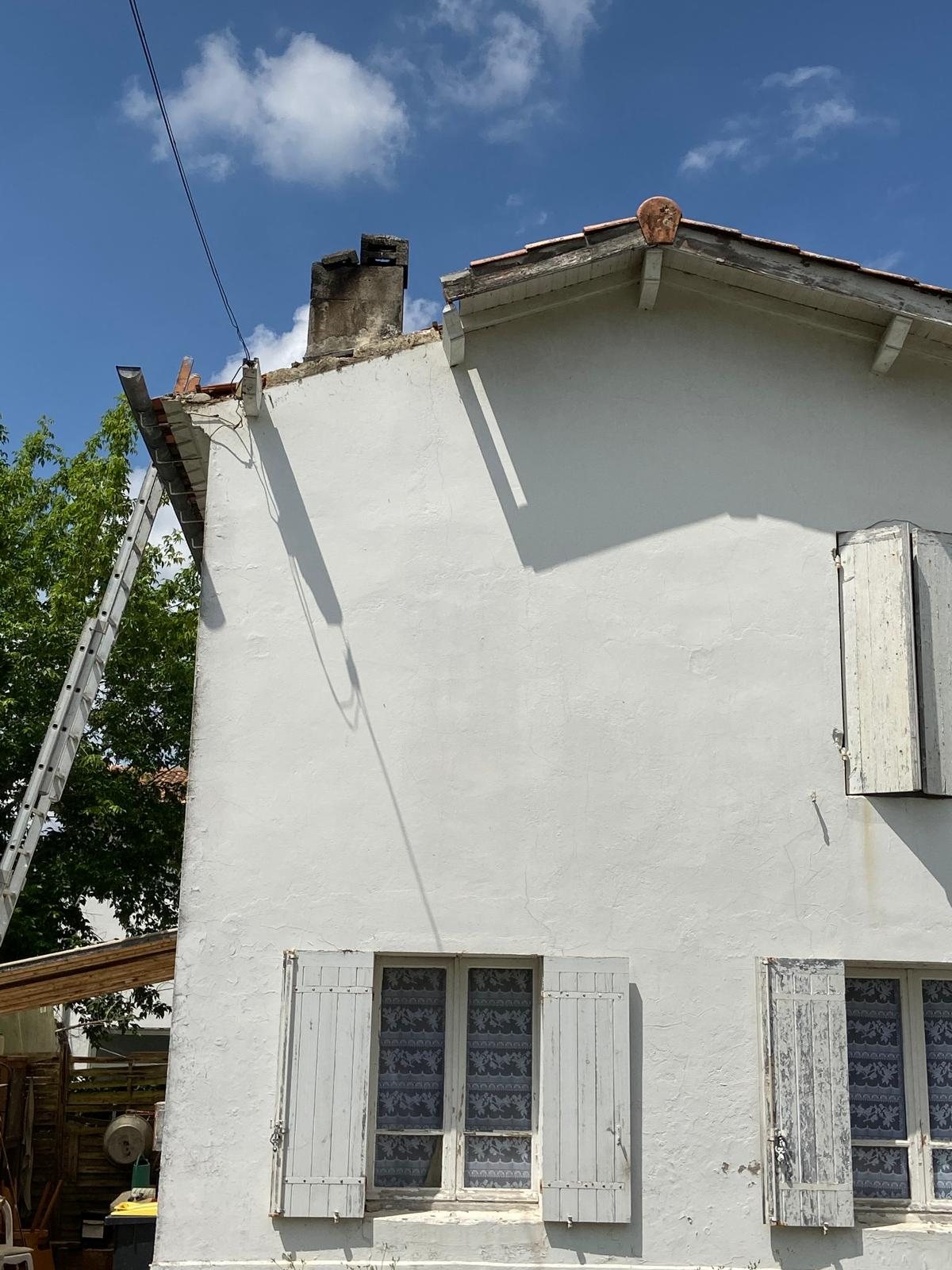 Chantier de couverture