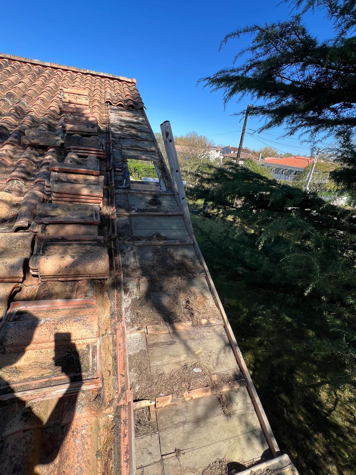 Rénovation de toiture sur couverture tuile